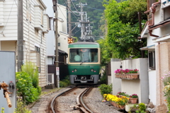 江ノ電（長谷付近）