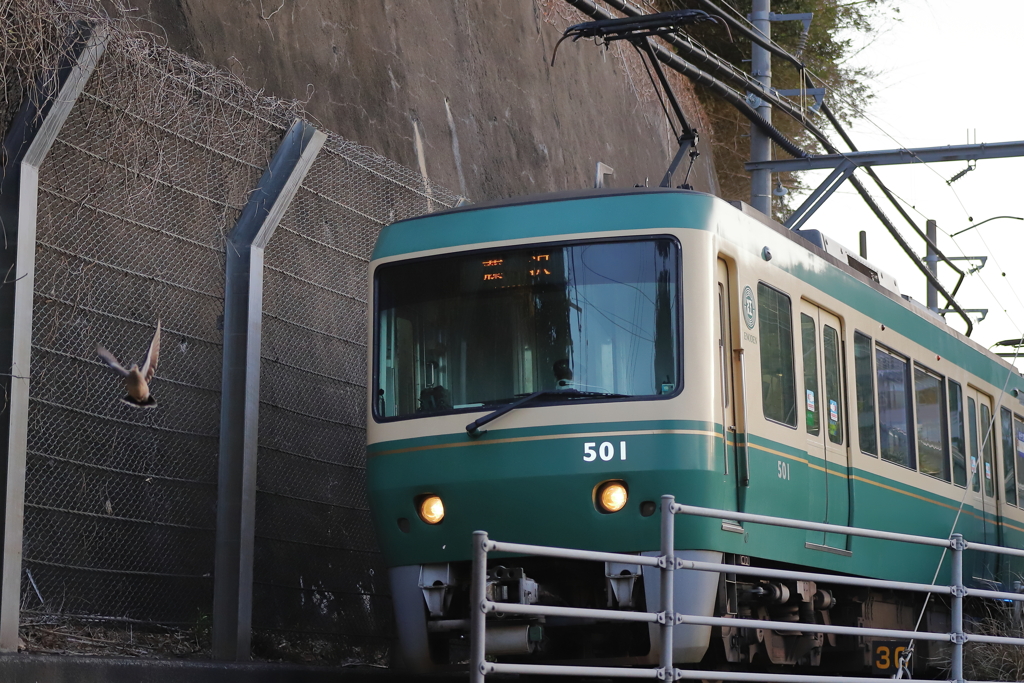 逃げ出す