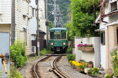 江ノ電（長谷付近）