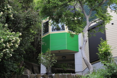 沿線の江ノ電カラーのお家（蔵出し）