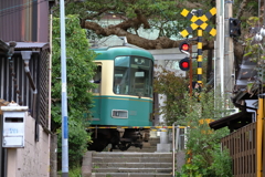 江ノ電（極楽寺駅～長谷駅）