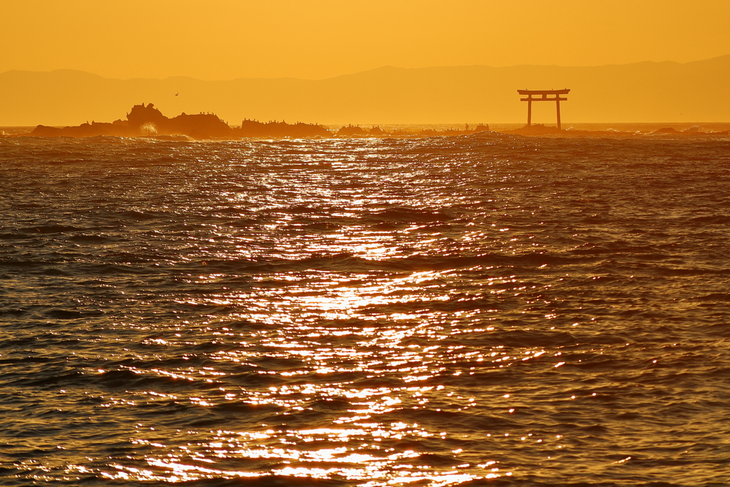 森戸海岸から