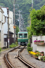 江ノ電（長谷付近）