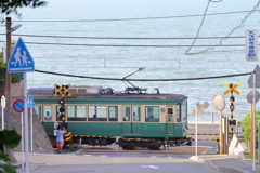 江ノ電（鎌倉高校前駅～七里ヶ浜駅）