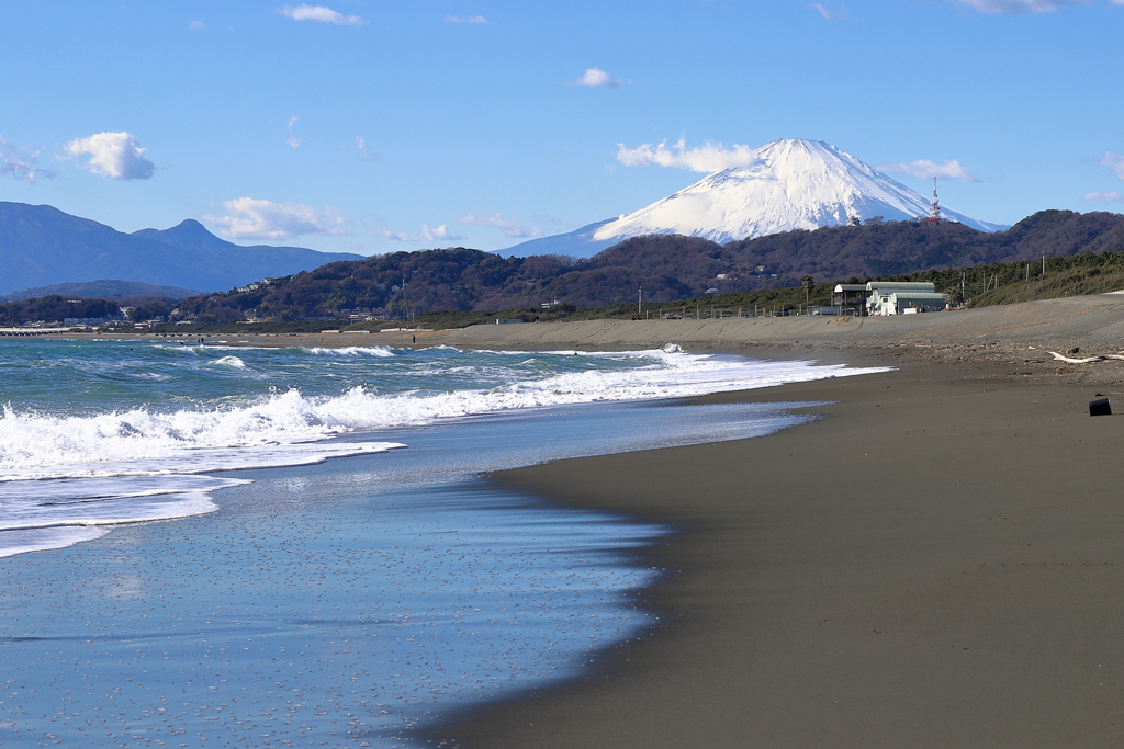 平塚海岸から
