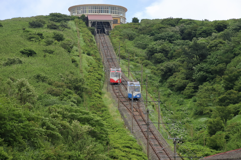 箱根・十国峠ケーブルカー
