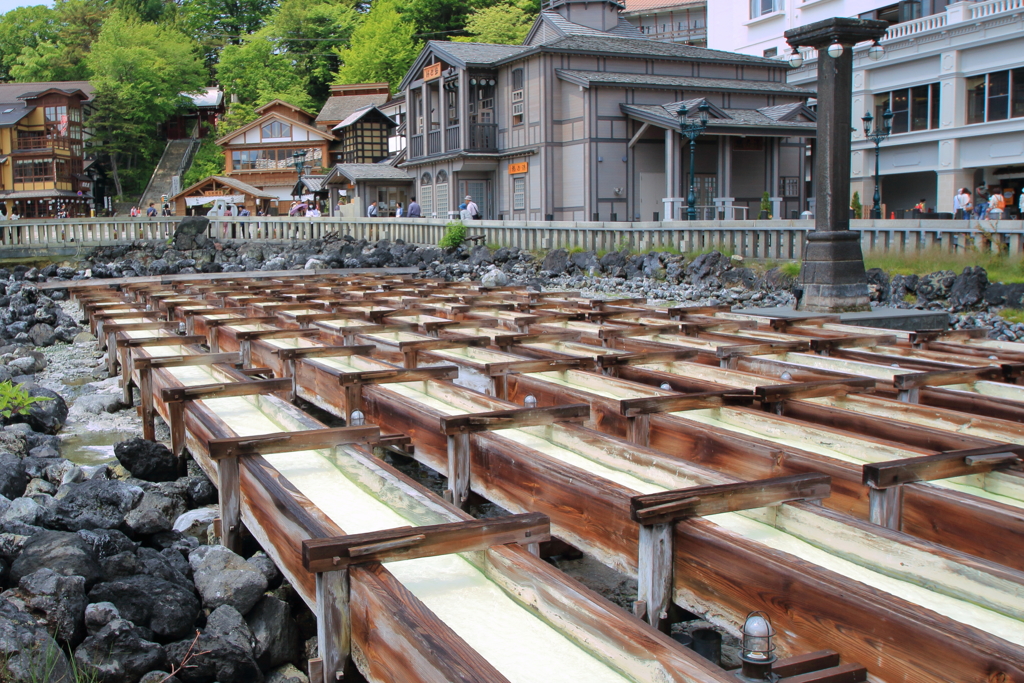 草津温泉・湯畑