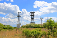 高ボッチ高原の電波塔
