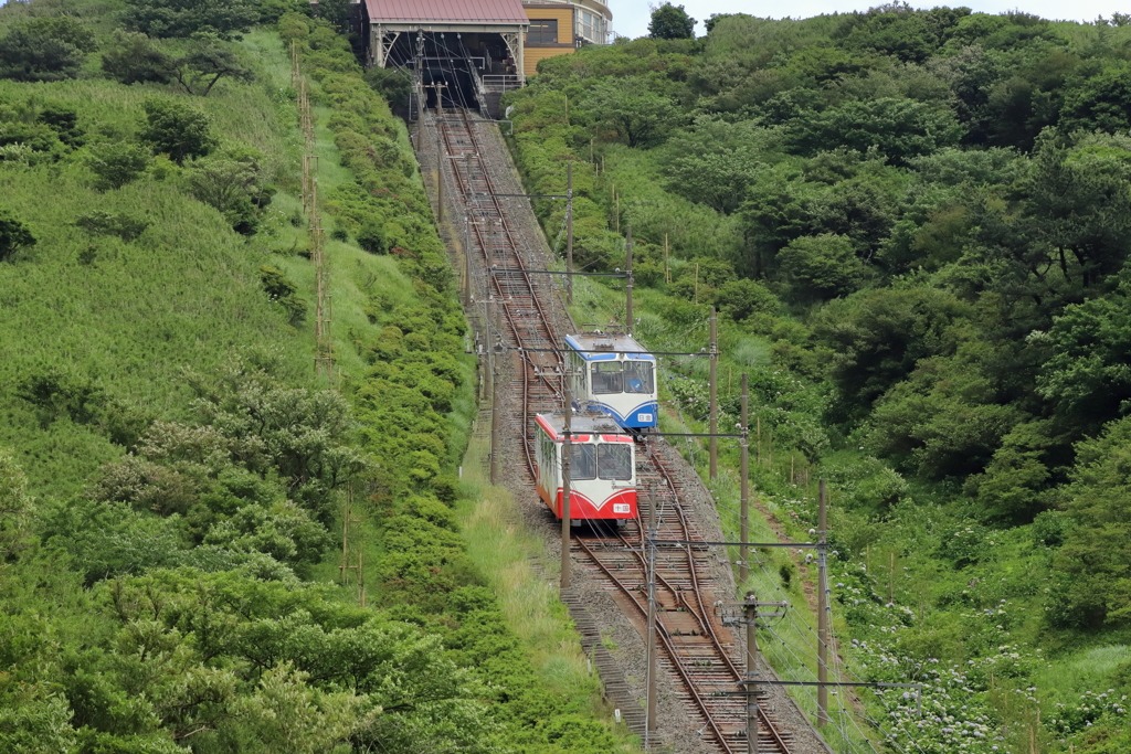 箱根・十国峠ケーブルカー
