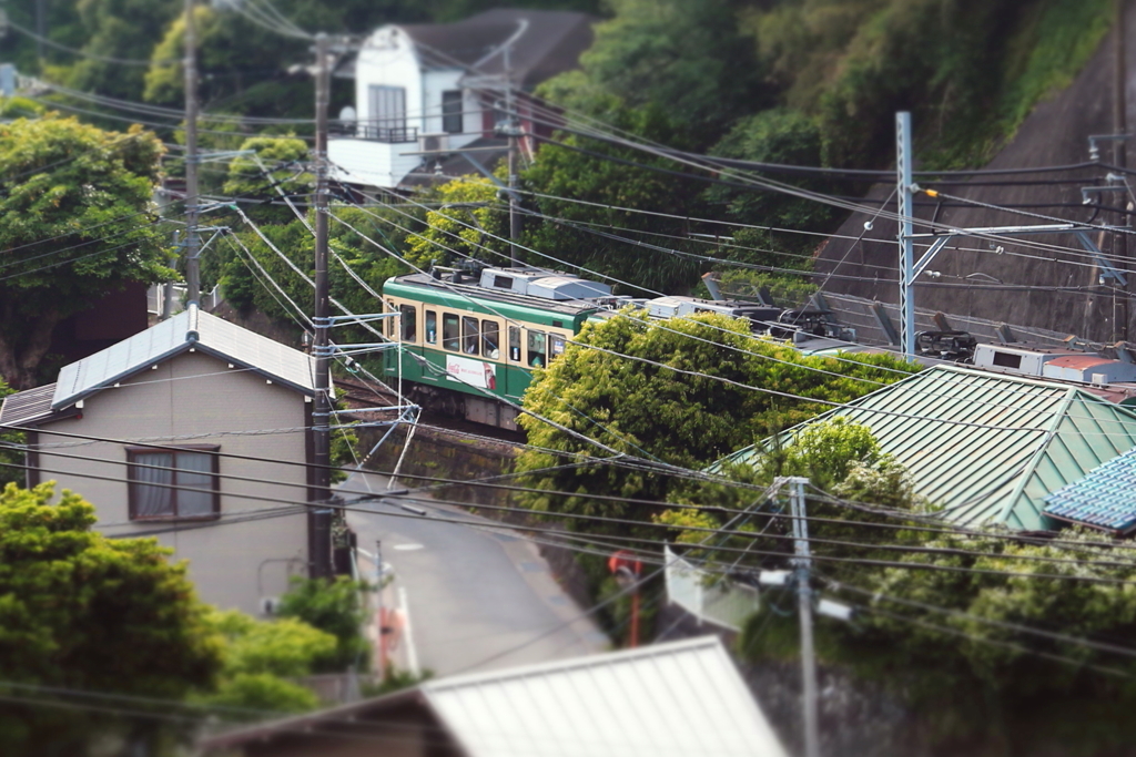 江ノ電（極楽寺～七里ヶ浜）
