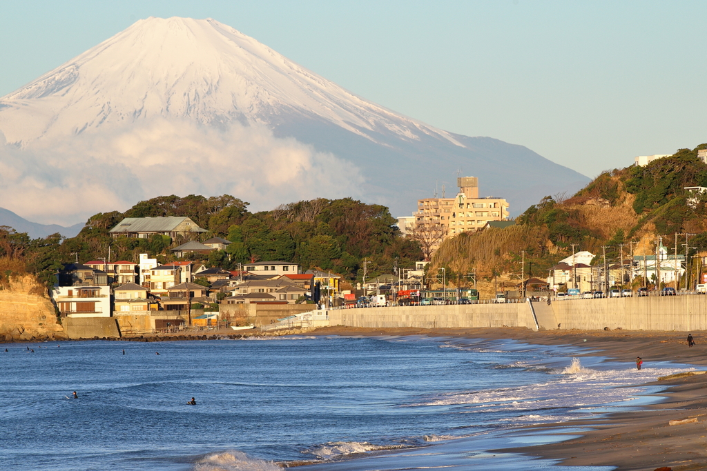 今朝の風景