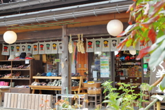 白川郷の売店