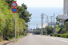 江ノ電（七里ヶ浜駅～稲村ケ崎駅）