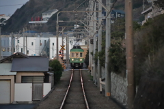 江ノ電 (七里ヶ浜～稲村ケ崎）