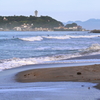 鎌倉高校前からの江の島