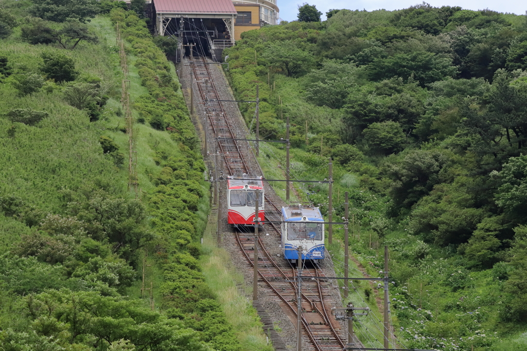 箱根・十国峠ケーブルカー