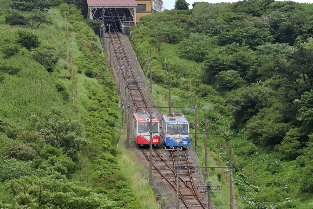 箱根・十国峠ケーブルカー