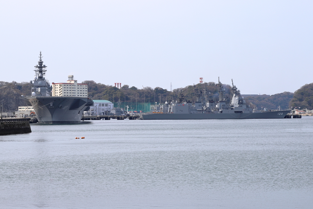 横須賀・ヴェルーニ公園から（いずも）