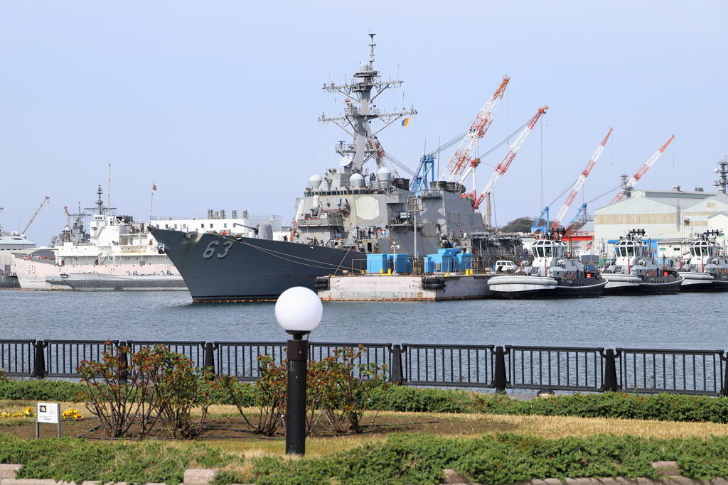 横須賀・ヴェルーニ公園から