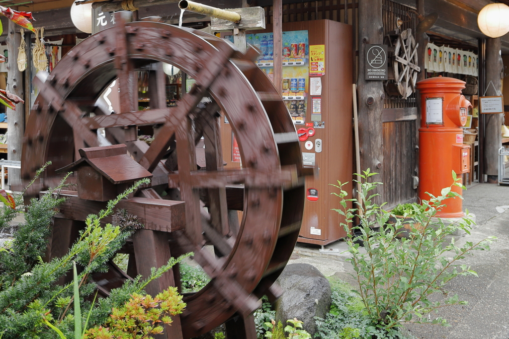 白川郷の売店