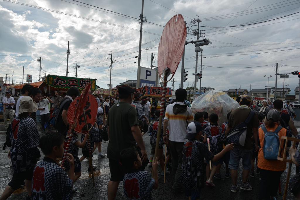 祭りの後