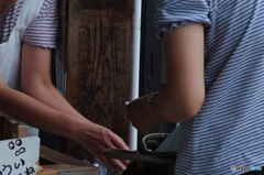 border（縞のシャツ）