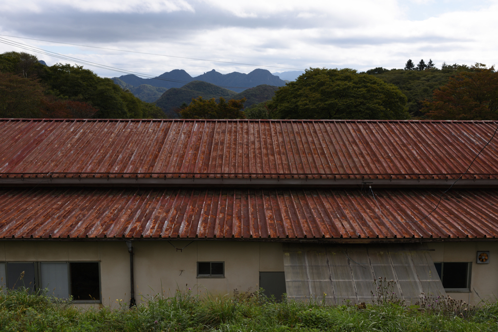 赤い屋根