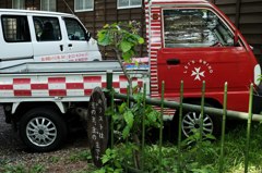 教会の境界の壁