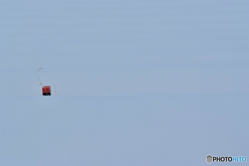 大きさを持つ赤い点