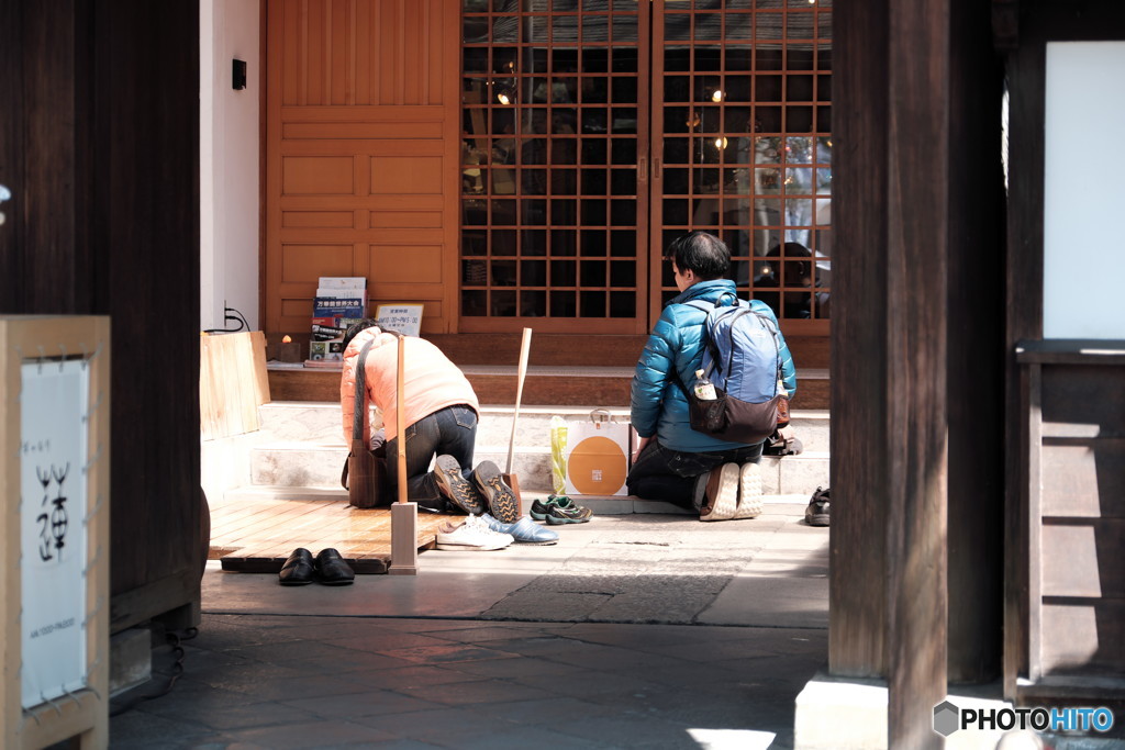 宿坊にて