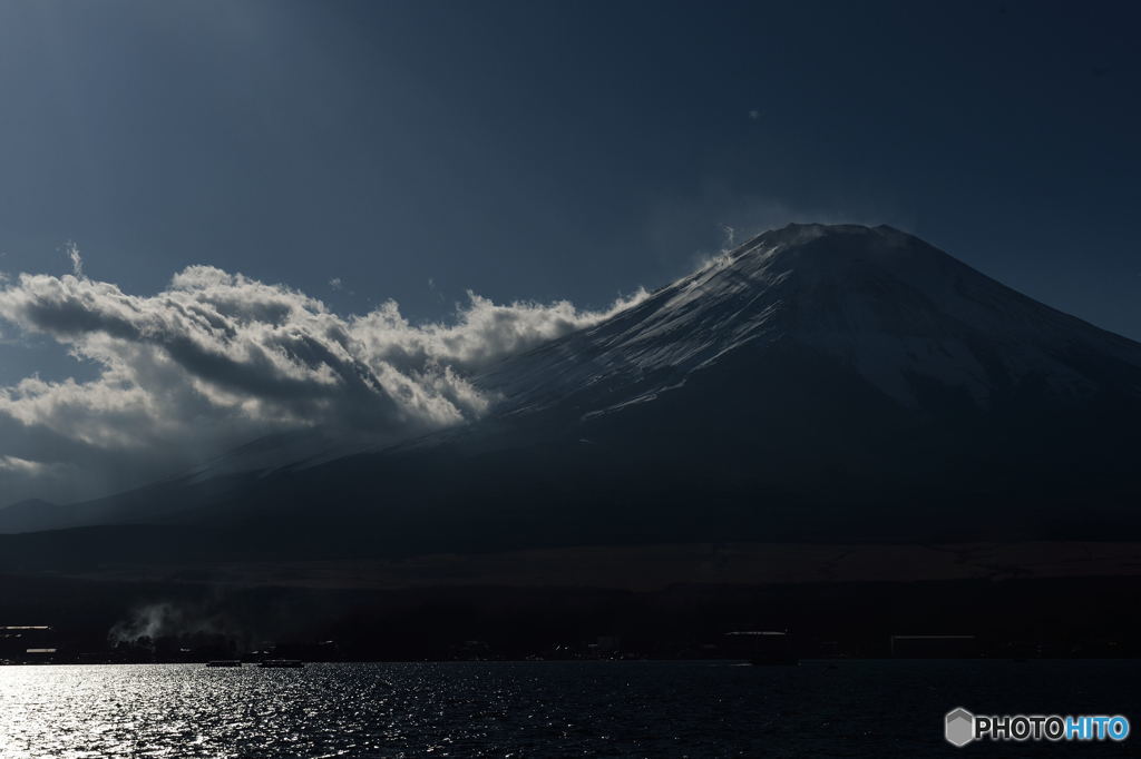 富士　冠雪