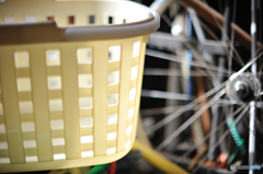 洗濯かごのある風景