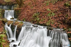 秋の白糸の滝　2