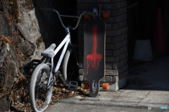 二輪と四輪の佇まい