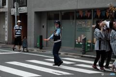 ヒトを感じた横断歩道