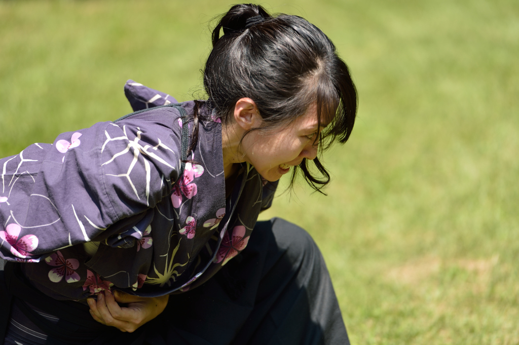 てっ　てめー　痛いでしょ