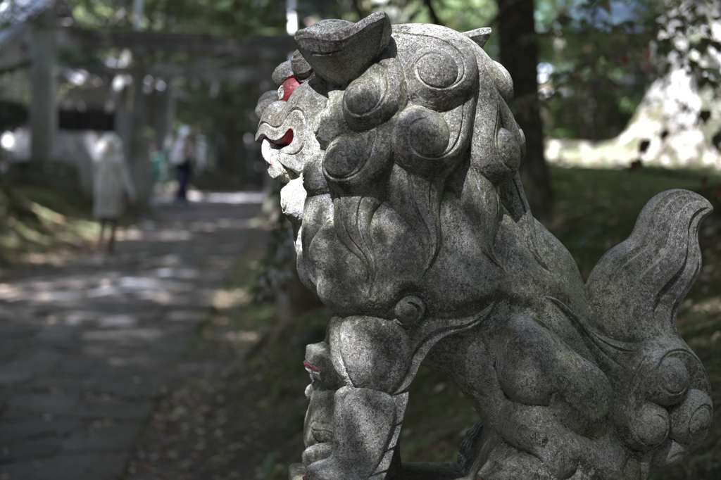 見送りの石（別題：よそ見）