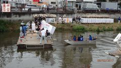 古利根川流灯まつりの準備09