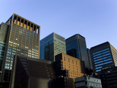 皇居周辺ビル群