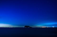 猿島の深い夜