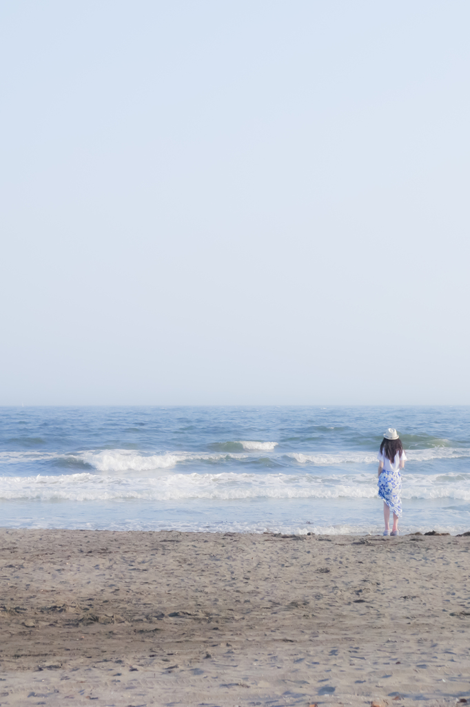 この夏、海に行きました。