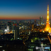 年始の東京夜景