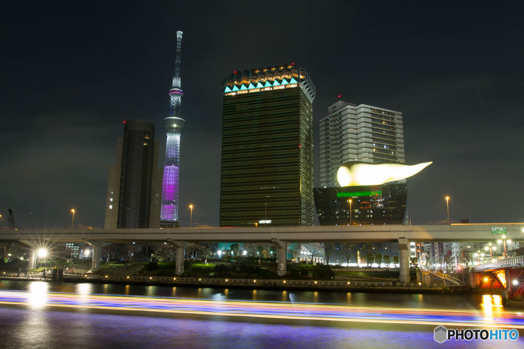 春の夜景