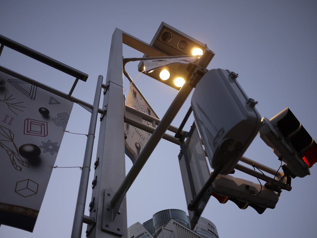 信号機をLighting！