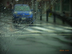 雨の車窓