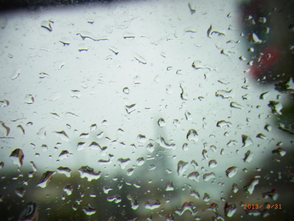 雨の車窓