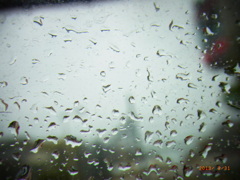 雨の車窓