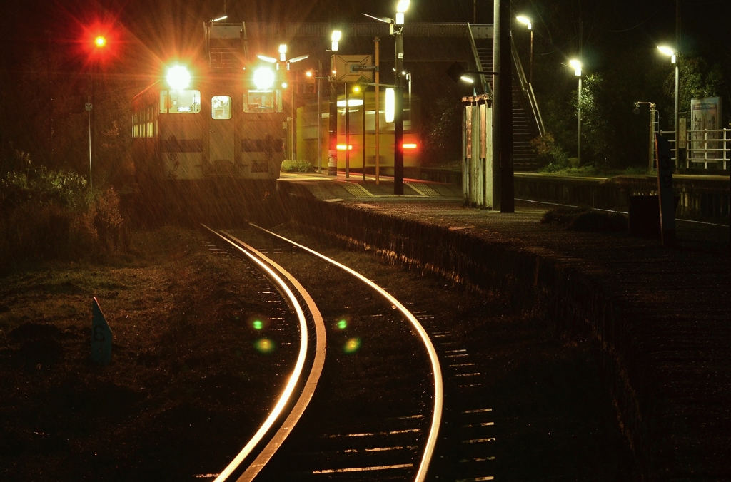 夜明の駅