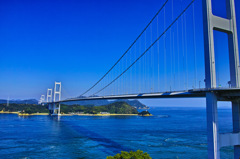 来島海峡大橋♪