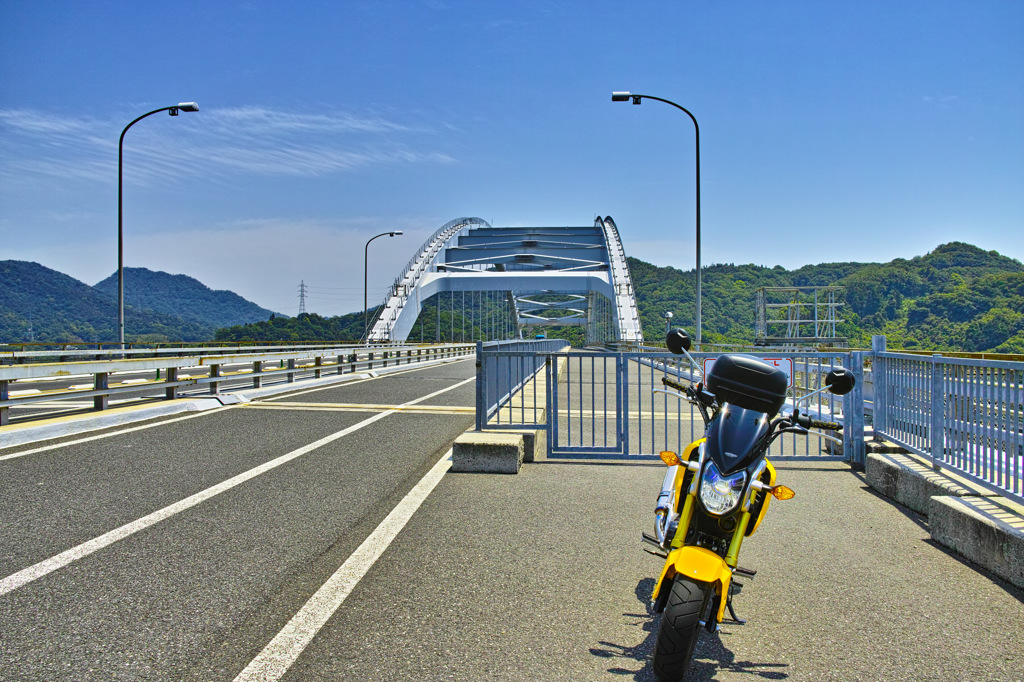 しまなみ海道原付ツーリング